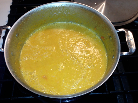 sweet potato soup dinner recipe